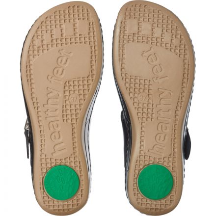 Сабо Leon черные (мод. MED950), р. 38