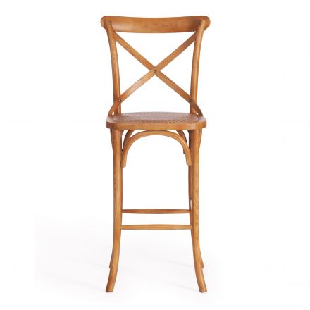 Стул CROSS BAR (mod.CE6002) дерево вяз, 49.5*52.5*117, Груша (№3)