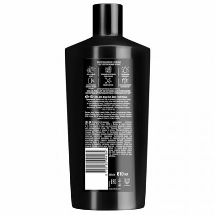 Гель для душа 610 мл, АКС "Дарк Темптейшн" (Черный шоколад), защита от запаха пота