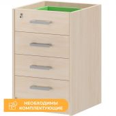 Тумба PT Арго АТ2-05 Каркас тумбы приставной бук