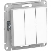 Выключатель 3-кл. СП AtlasDesign 10А IP20 (сх 1+1+1) 10AX бел. SE ATN000131