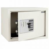 Сейф мебельный DASWERK (ДАСВЕРК) SC-250EL (250х350х250 мм), электронный замок, бежевый, 291345