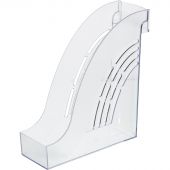 Лоток вертикальный Attache 95мм с окном маркировки прозрачный Лоток вертикальный Attache 95мм с окном маркировки прозрачный