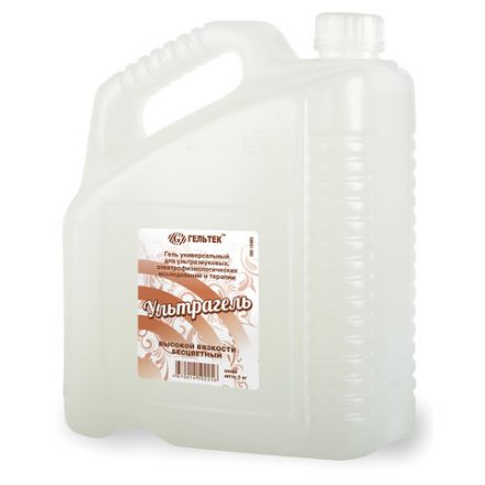 Гель для УЗИ и ЭКГ 5 кг ГЕЛЬТЕК УЛЬТРАГЕЛЬ высокой вязкости, бесцветный Гель для УЗИ и ЭКГ 5 кг ГЕЛЬТЕК УЛЬТРАГЕЛЬ высокой вязкости, бесцветный