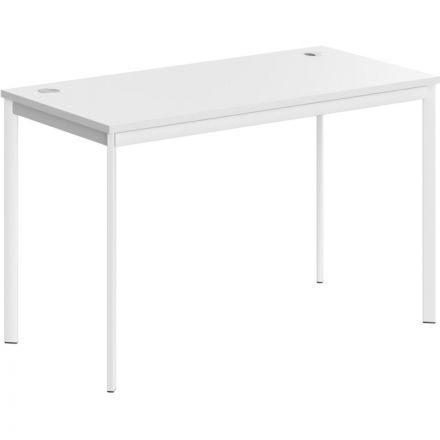 Стол рабочий SL ImagoS СП-2.1S Белый (крем)/Белый полумат 1200