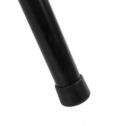 Стулья складные BRABIX "Golf CF-007", КОМПЛЕКТ 2 шт., черный каркас, кожзам черный, 533029