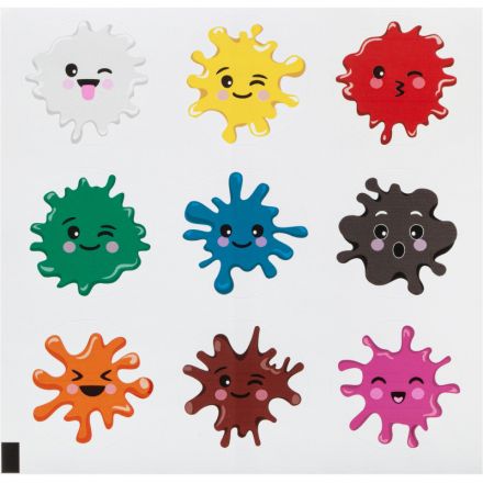 Гуашь Гамма Мультики 9 цветов по 20 мл