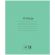 Тетрадь ЗЕЛЁНАЯ обложка 12 л., косая линия с полями, офсет № 2 ЭКОНОМ, "ПИФАГОР", 106725