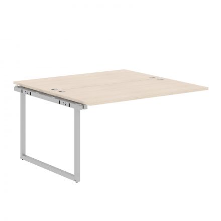 Стол промежуточный XIQWST 1414 Бук Тиара/Алюминий 1400х1406х750