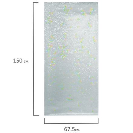 Пленка на окно самоклеящаяся статическая БЕЗ КЛЕЯ, солнцезащитная, 67,5х150 см, "Витраж", DASWERK (ДАСВЕРК), 607969