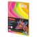 Бумага цветная BRAUBERG, А4, 75 г/м2, 100 л. (5 цветов х 20 листов), НЕОН, для офисной техники, 116667