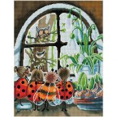 Алмазная мозаика ТРИ СОВЫ "В ожидании весны", 40*50см, холст на деревянном подрамнике, картонная коробка с пластиковой ручкой Алмазная мозаика ТРИ СОВЫ "В ожидании весны", 40*50см, холст на деревянном подрамнике, картонная коробка с пластиковой ручкой