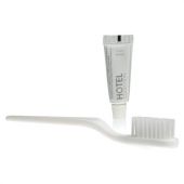 Зубной набор КОМПЛЕКТ 300 шт., HOTEL COLLECTION (зубная щётка + зубная паста 5 г), саше, флоупак, 81646, 00-00027999