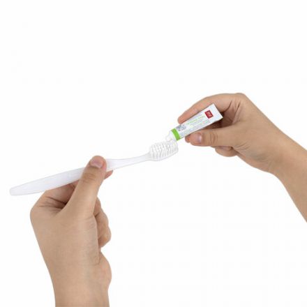 Зубной набор КОМПЛЕКТ 300 шт., HOTEL COLLECTION (зубная щётка + зубная паста 5 г), саше, флоупак, 81646, 00-00027999