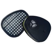 Фильтр противогазовый Jeta Safety 6541, комплект 2 шт., аммиак, органические и неорганические газы класса ABEK1 Фильтр противогазовый Jeta Safety 6541, комплект 2 шт., аммиак, органические и неорганические газы класса ABEK1