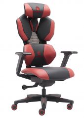 Геймерское кресло Everprof Tiger Экокожа Красный