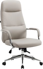 Кресло руководителя Everprof Vesta Экокожа Бежевый