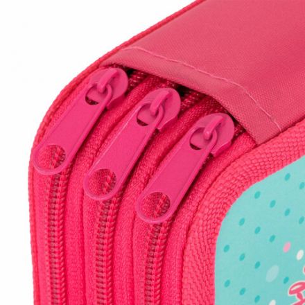 Пенал ПИФАГОР, 3 отделения, ламинированный картон, 19х11 см, "Pretty bunny", 273485 Пенал ПИФАГОР, 3 отделения, ламинированный картон, 19х11 см, "Pretty bunny", 273485