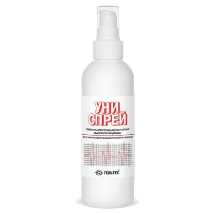 Жидкость для ЭКГ, 200 г, ГЕЛЬТЕК УНИСПРЕЙ спрей