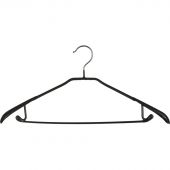 Вешалка-плечики WW_Attache HD607/MHP016 металл,покрыто ПВХ,р50-52 черн