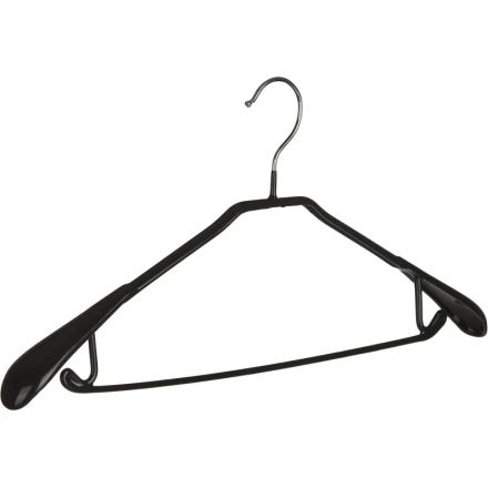 Вешалка-плечики WW_Attache HD607/MHP016 металл,покрыто ПВХ,р50-52 черн