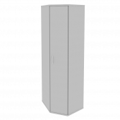Riva Угловой гардероб с дверью А.ГБ-3 Серый 600*600*1980