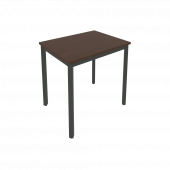 Slim Стол письменный на металлокаркасе С.СП-2.1 Венге/Антрацит металл 780*600*750