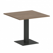 Home Office Стол квадратный VR.SP-5-90.2 Дуб аризона/Антрацит металл 900*900*753 Home Office Стол квадратный VR.SP-5-90.2 Дуб аризона/Антрацит металл 900*900*753