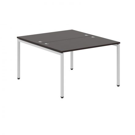 Стол 2-х местный XWST 1214 Легно темный/Алюминий 1200х1406х750 XTEN-S