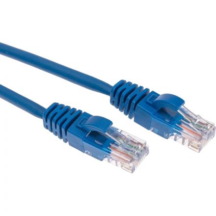 Патч-корд REXANT (02-0104-5) U/UTP, CAT 5e, 26AWG, LSZH, синий, 5м