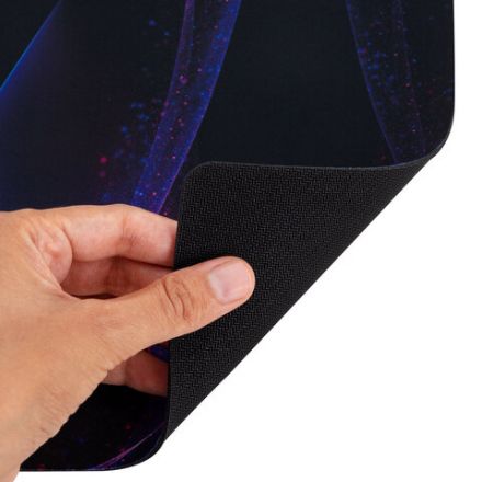 Коврик для мыши SONNEN "NEON WAVE" резина + ткань, 250х200х2 мм, 513958 Коврик для мыши SONNEN "NEON WAVE" резина + ткань, 250х200х2 мм, 513958