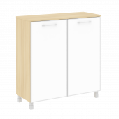 Yalta Шкаф квадратный LT.SD-1.4 R white Акация/Стекло white 1098*452*1168