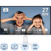 Монитор MSI MP273QW E2(9S6-3PB69H-054)27/WQHD /IPS/100Hz/400cd/4ms/HDMI/DP