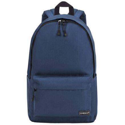 Рюкзак HEIKKI POSITIVE (ХЕЙКИ) универсальный, карман-антивор, "Dark blue", 42х28х14 см, 272552