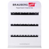 Стойка под масляные краски настольная BRAUBERG ART, акрил, 83х60х29см, 505928