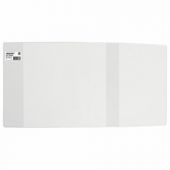 Обложка ПВХ со штрихкодом для учебников МАЛОГО ФОРМАТА, СУПЕРПЛОТНАЯ, 150 мкм, 233х450 мм, универсальная, прозрачная, ПИФАГОР, 229330