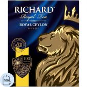 Чай Richard Royal Ceylon черный 100 пакетиков