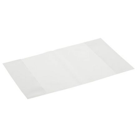 Обложки ПЭ для тетрадей и дневников, НАБОР "50 шт. + 3 шт. в ПОДАРОК", ПЛОТНЫЕ, 110 мкм, 212х345 мм, прозрачные, ЮНЛАНДИЯ, 272702