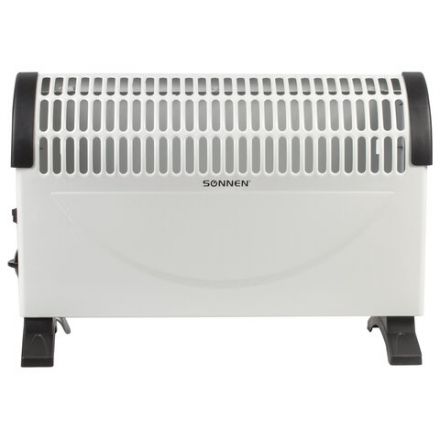Обогреватель-конвектор SONNEN Y-01S, 2000 Вт, 3 режима работы, белый/черный, 455309 Обогреватель-конвектор SONNEN Y-01S, 2000 Вт, 3 режима работы, белый/черный, 455309