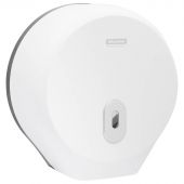 Диспенсер для туалетной бумаги в рулонах OfficeClean Professional, ABS-пластик, механич., белый