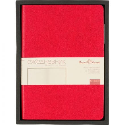 Ежедневник недатированный А5 BOSTON (КРАСНЫЙ) 3-228/01