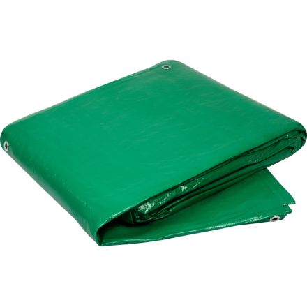 Тент ТАРПАУЛИН 120г/м2 усиленный край 6мx10м  с люверсами_0261