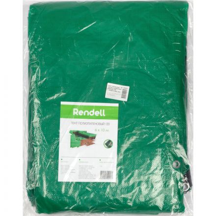 Тент ТАРПАУЛИН 120г/м2 усиленный край 6мx10м  с люверсами_0261