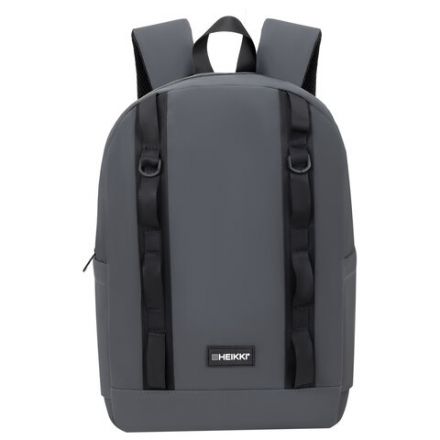 Рюкзак HEIKKI CHARACTER (ХЕЙКИ) универсальный, эргономичный, серый, 43х31х13 см, 273917