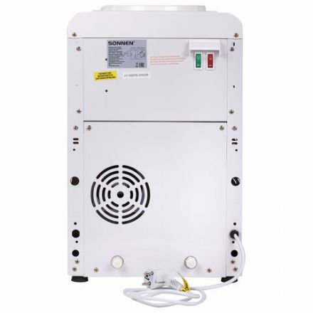 Кулер для воды SONNEN TSE-02W, настольный, НАГРЕВ/ОХЛАЖДЕНИЕ ЭЛЕКТРОННОЕ, 2 крана, белый, 456173 Кулер для воды SONNEN TSE-02W, настольный, НАГРЕВ/ОХЛАЖДЕНИЕ ЭЛЕКТРОННОЕ, 2 крана, белый, 456173