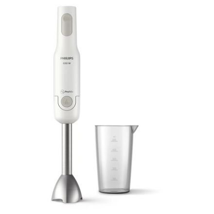 Блендер погружной PHILIPS HR2534/00, 650 Вт, 1 скорость, 1 насадка, стакан, белый Блендер погружной PHILIPS HR2534/00, 650 Вт, 1 скорость, 1 насадка, стакан, белый