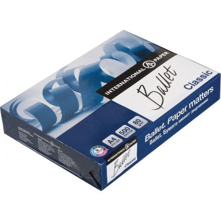 Бумага для офисной техники Ballet Classic (А4, 80 г/кв.м, белизна 153% CIE, 500 листов)