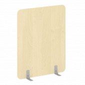 R-line Перегородки на металлических опорах на фетровых подпятниках DP.F-120-150 Клён/Серый металл 1200*18*1500