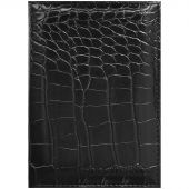 Портмоне водителя OfficeSpace иск. кожа, черный, крокодил Портмоне водителя OfficeSpace иск. кожа, черный, крокодил