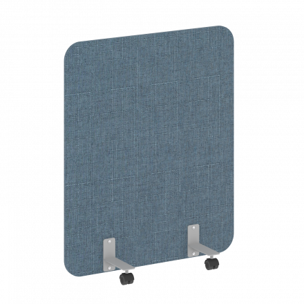 R-line soft Перегородка на металлических опорах, на роликах AP.R-100-120 Romeo 10/Серый металл 1000*18*1200 R-line soft Перегородка на металлических опорах, на роликах AP.R-100-120 Romeo 10/Серый металл 1000*18*1200